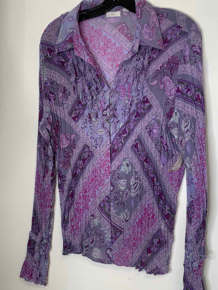 APT 9 Women Size XL purple long sleeve top