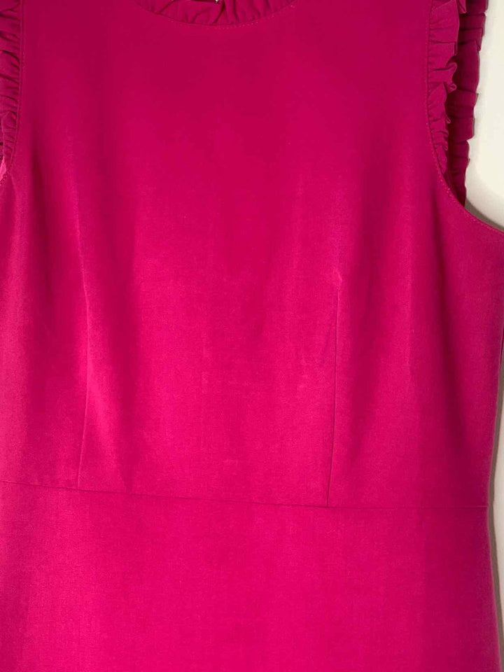 Women Size 8 J Crew Hot Pink sleeveless dress