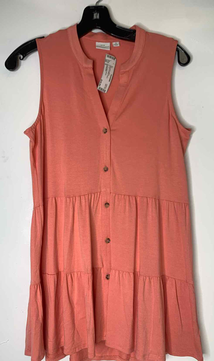 Women Size S new direction Peach sleeveless dress