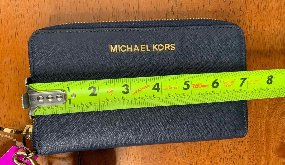 Michael Kors Navy wristlet