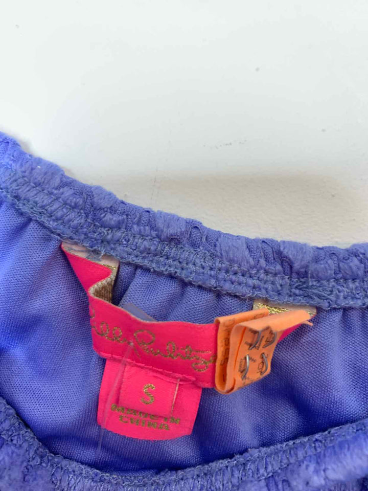 Women Size L Lilly Pulitzer Blue long sleeve dress