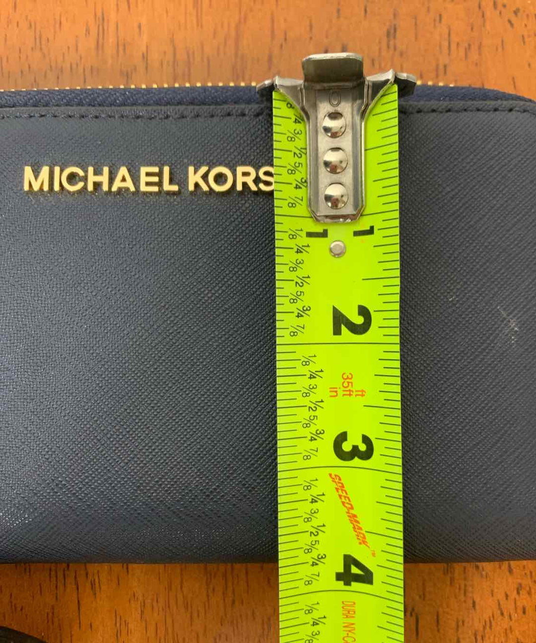 Michael Kors Navy wristlet
