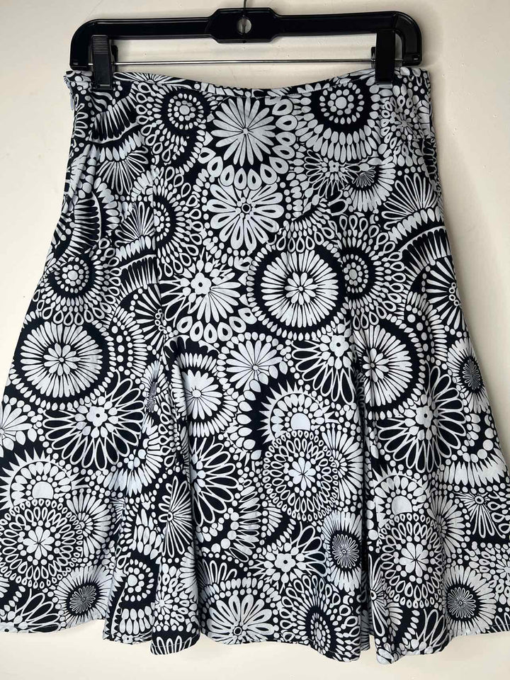 Women Size 6 George Blue knee length skirt