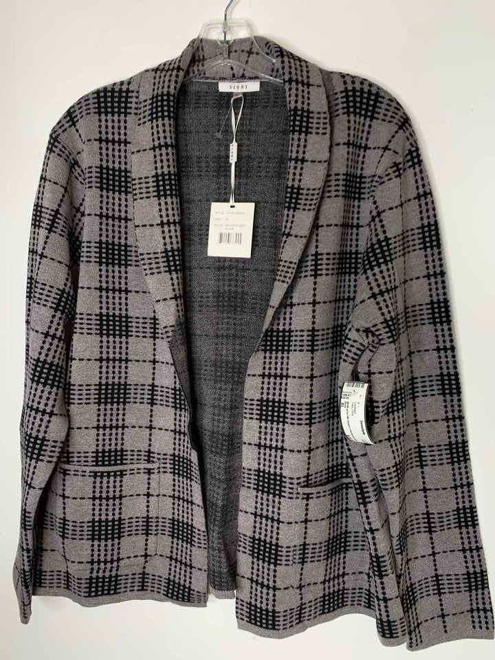 Sioni Women Size XL Grey cardigan