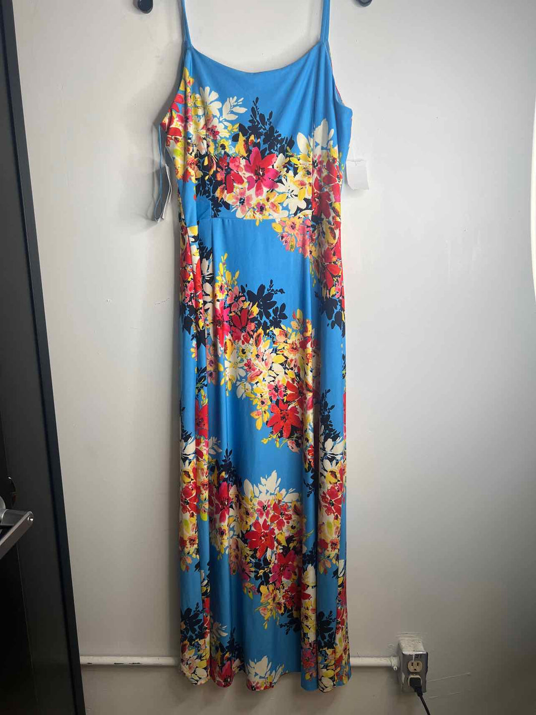 Women Size L b.calm Blue maxi sleeveless