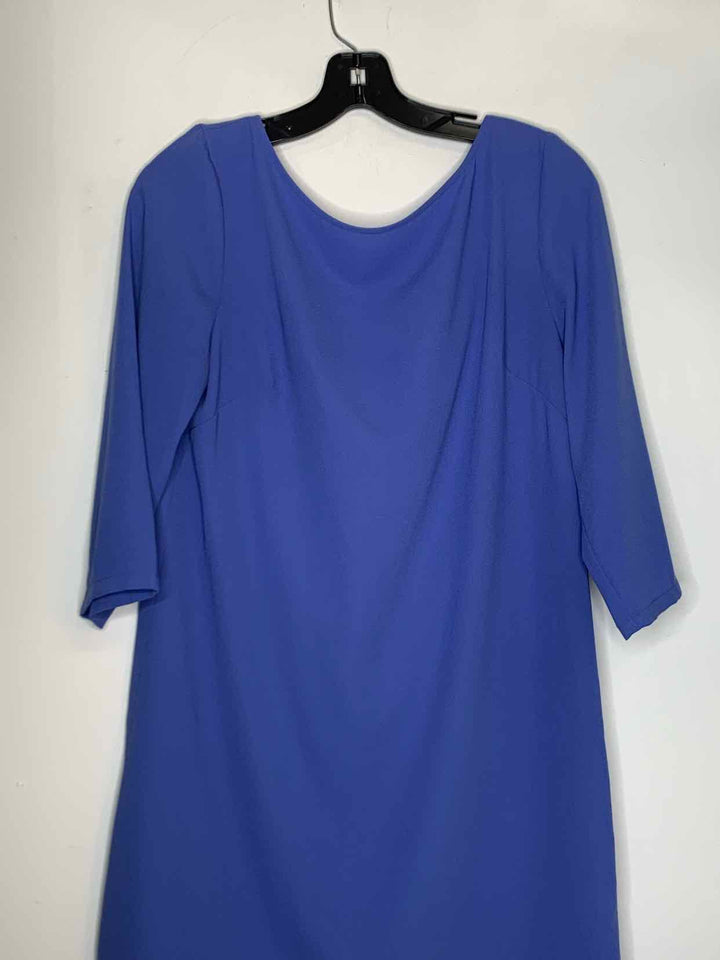 Women Size M Leith Blue long sleeve dress