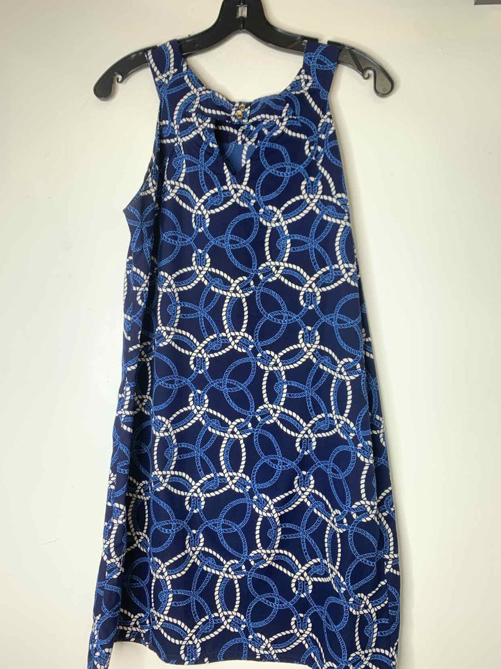 Women Size M Navy sleeveless dress