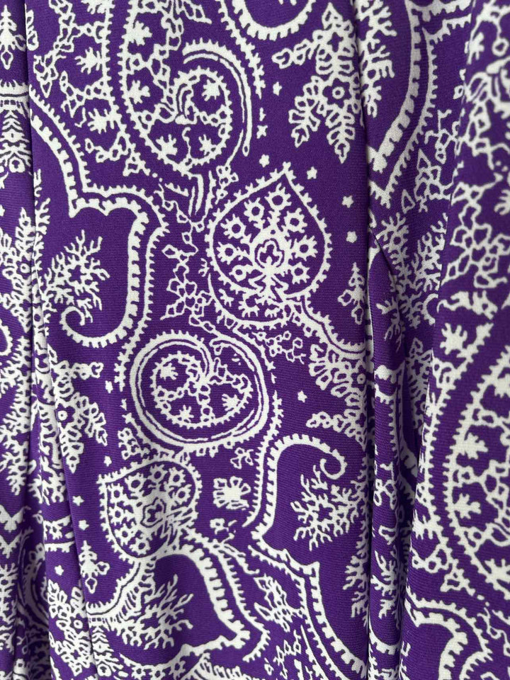 Women Size S Chaps purple long skirt