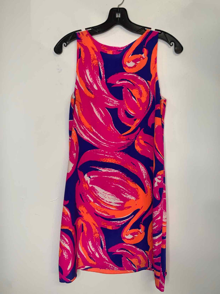 Women Size XS Lilly Pulitzer Hot Pink sleeveless dress