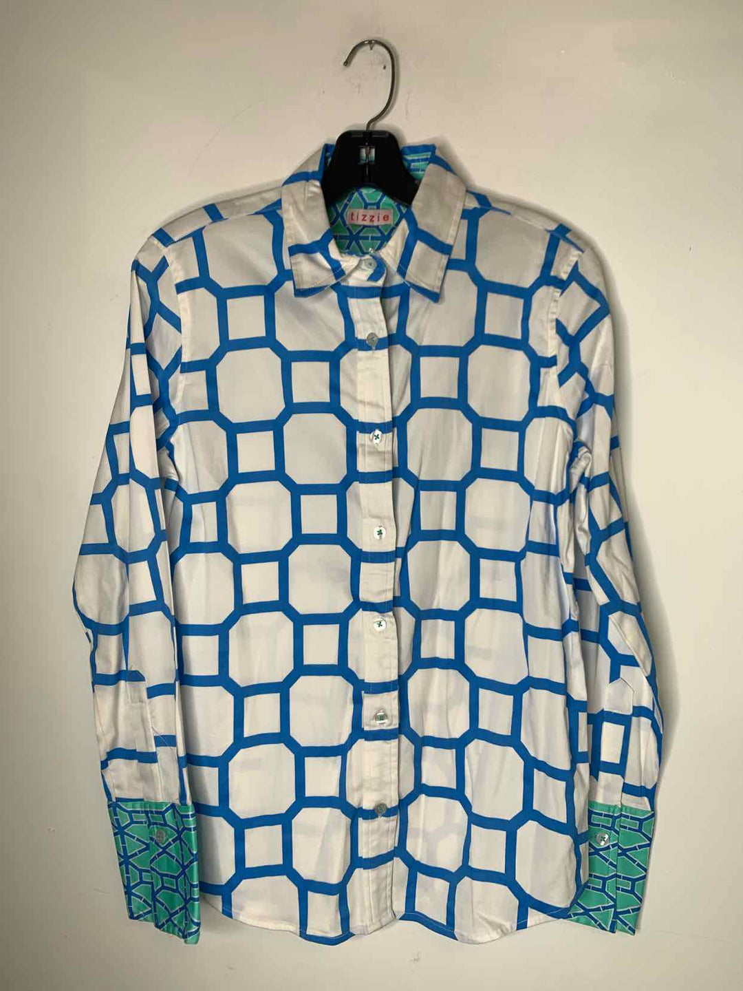 Tizzle Women Size M Teal long sleeve top