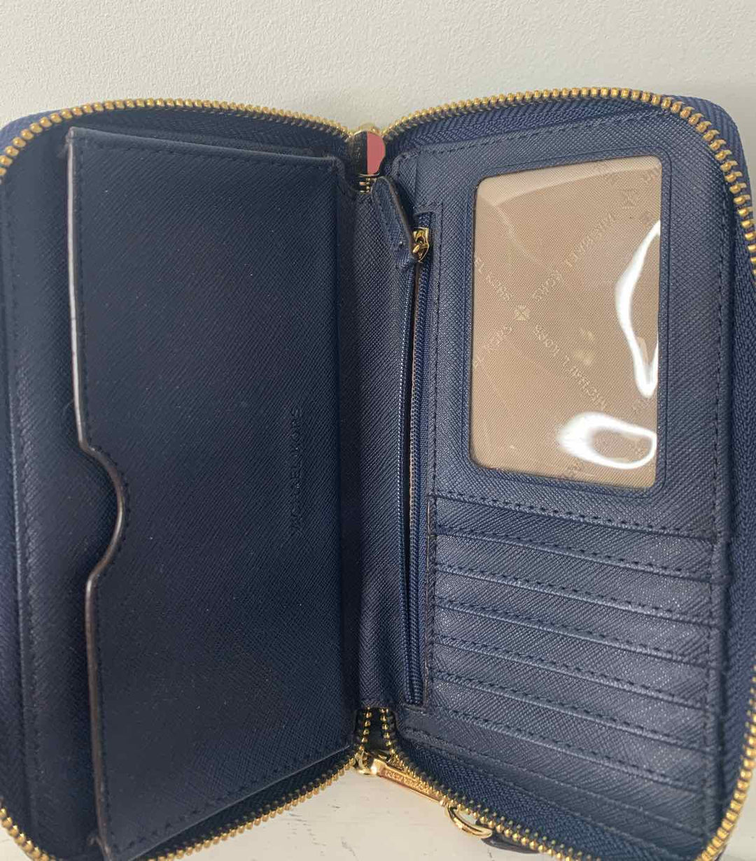 Michael Kors Navy wristlet