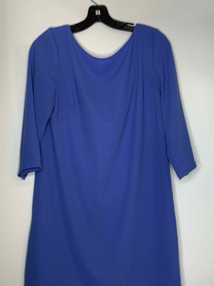 Women Size M Leith Blue long sleeve dress