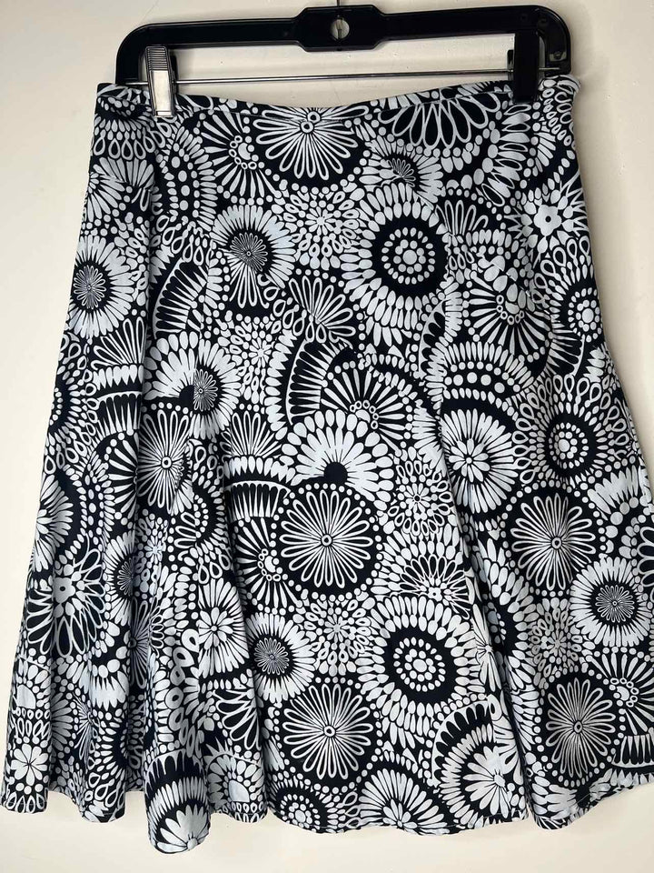 Women Size 6 George Blue knee length skirt