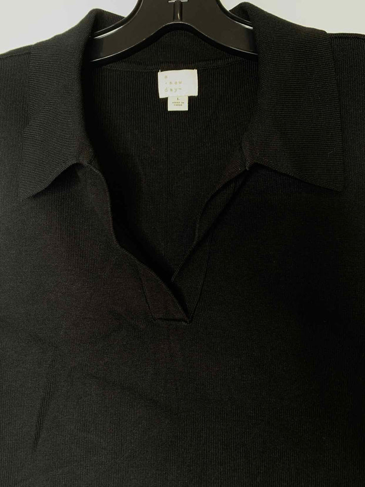 A New Day Women Size L Black sleeveless