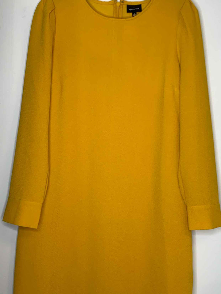 Women Size S Who What Wear Mustard long sleeve dress