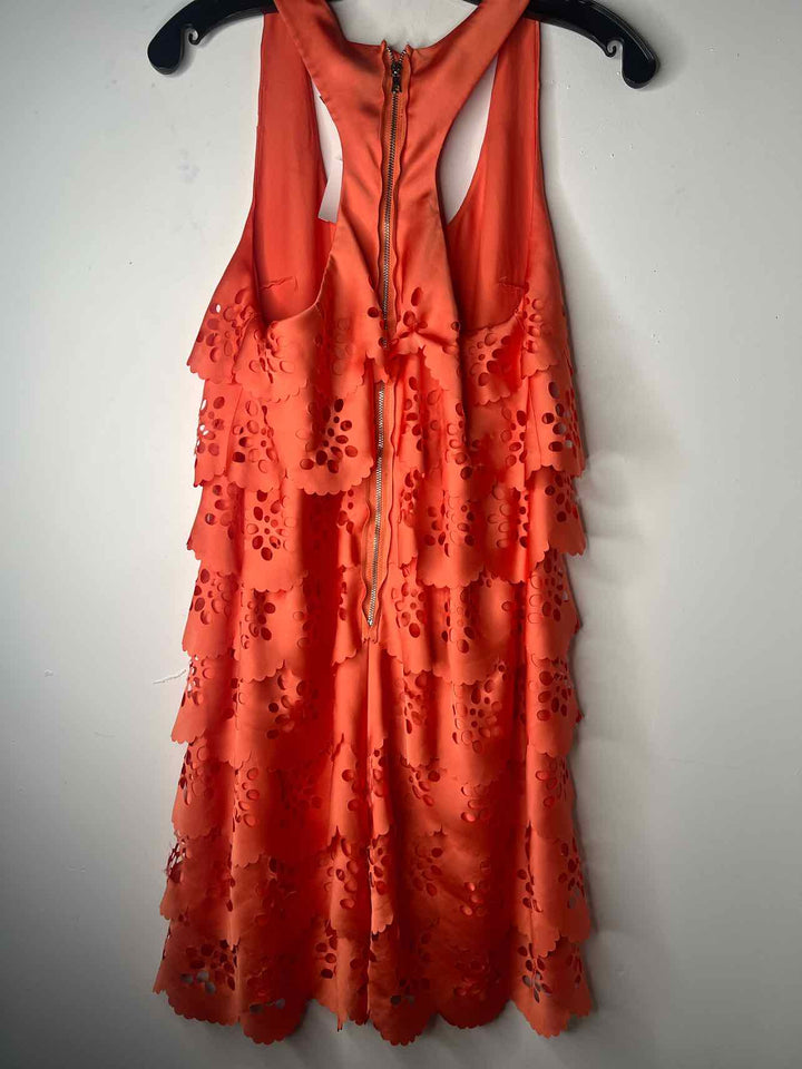 Women Size 6 Ali Ra Orange sleeveless dress