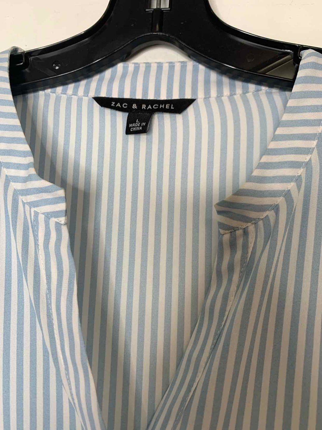 Women Size L Zac & Rachel striped long sleeve dress