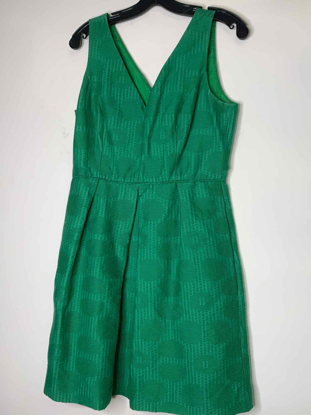 Women Size 8 J Crew Green sleeveless dress