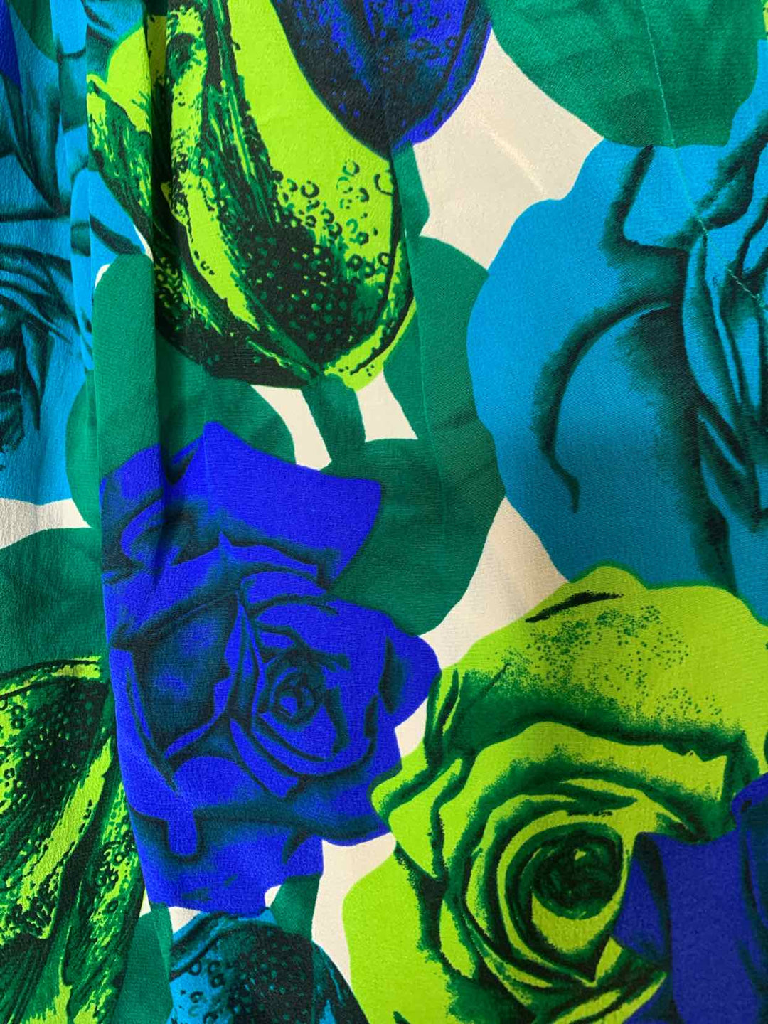 Women Size 12 HB Blue knee length skirt