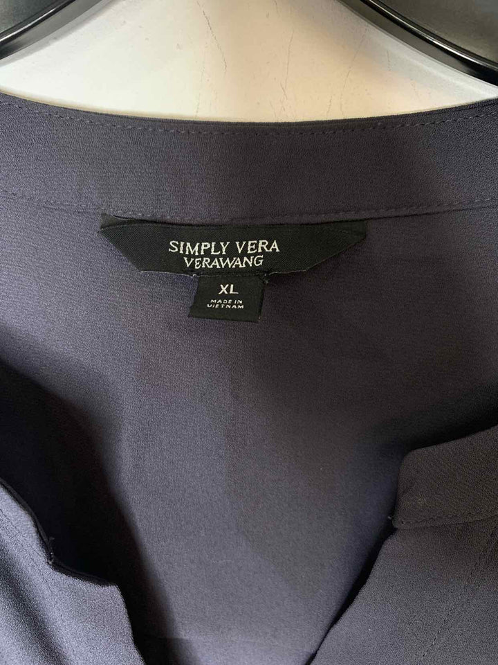 Simply Vera Black Women Size XL jacket