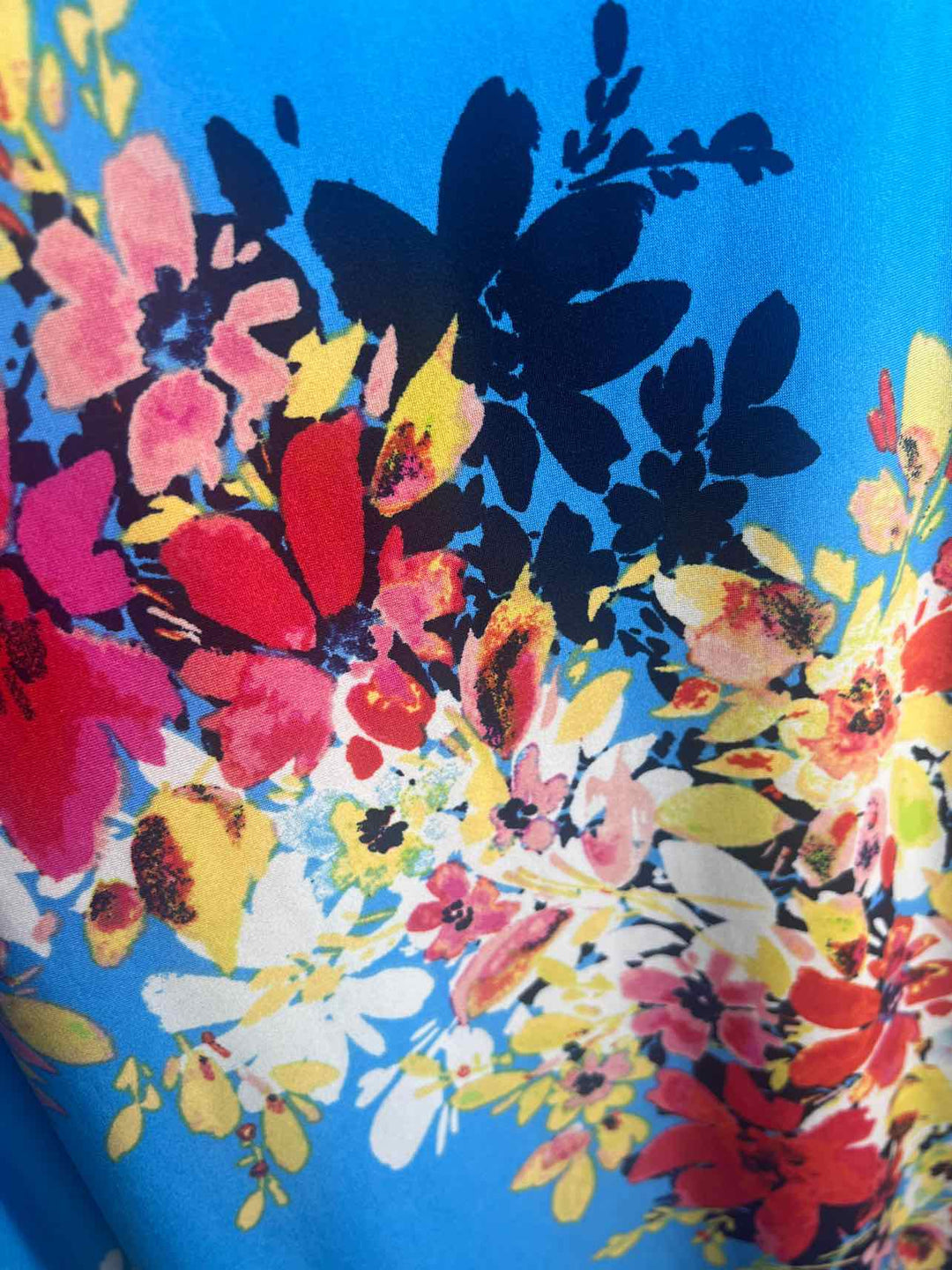 Women Size L b.calm Blue maxi sleeveless