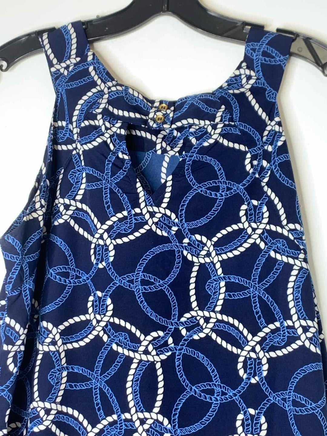 Women Size M Navy sleeveless dress