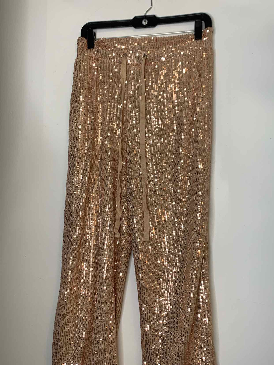 Women Size M rose gold dress