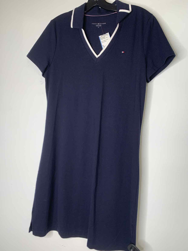 Women Size M Tommy Hilfiger Navy short sleeve
