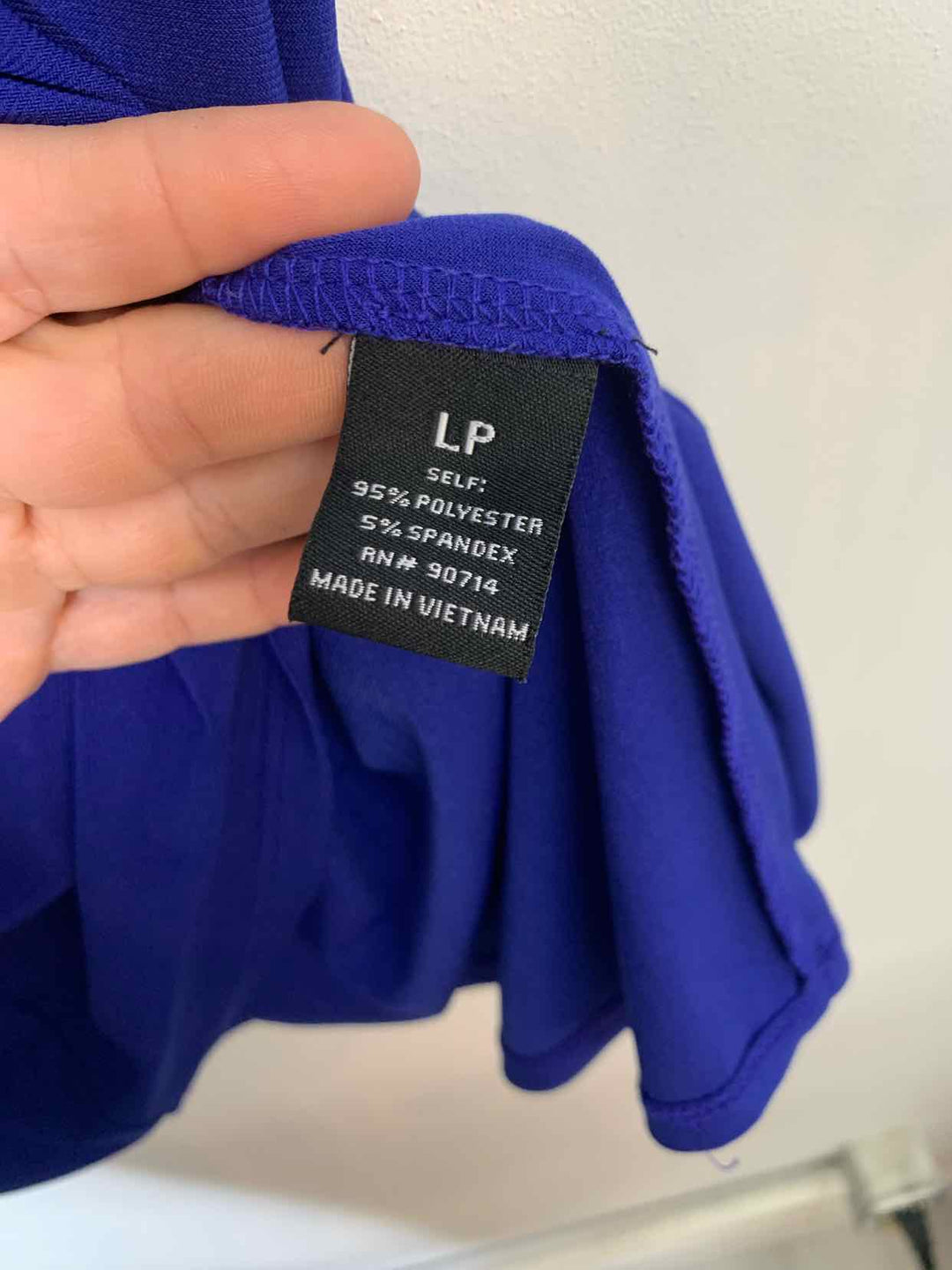 Women Size LP MSK Blue short sleeve