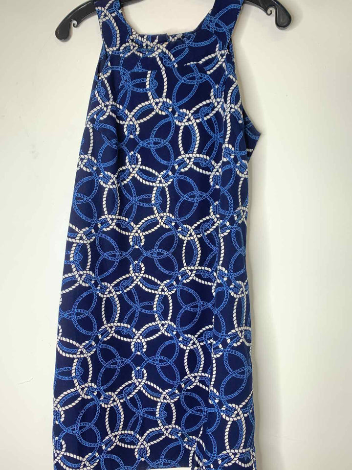 Women Size M Navy sleeveless dress