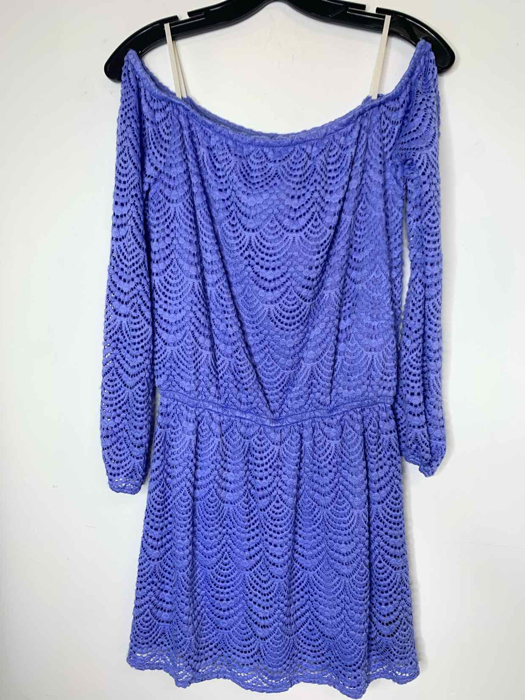 Women Size L Lilly Pulitzer Blue long sleeve dress