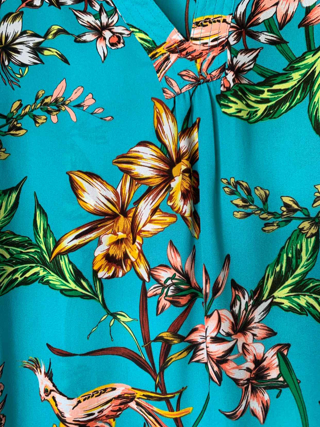 Worthington Women Size M Teal long sleeve top