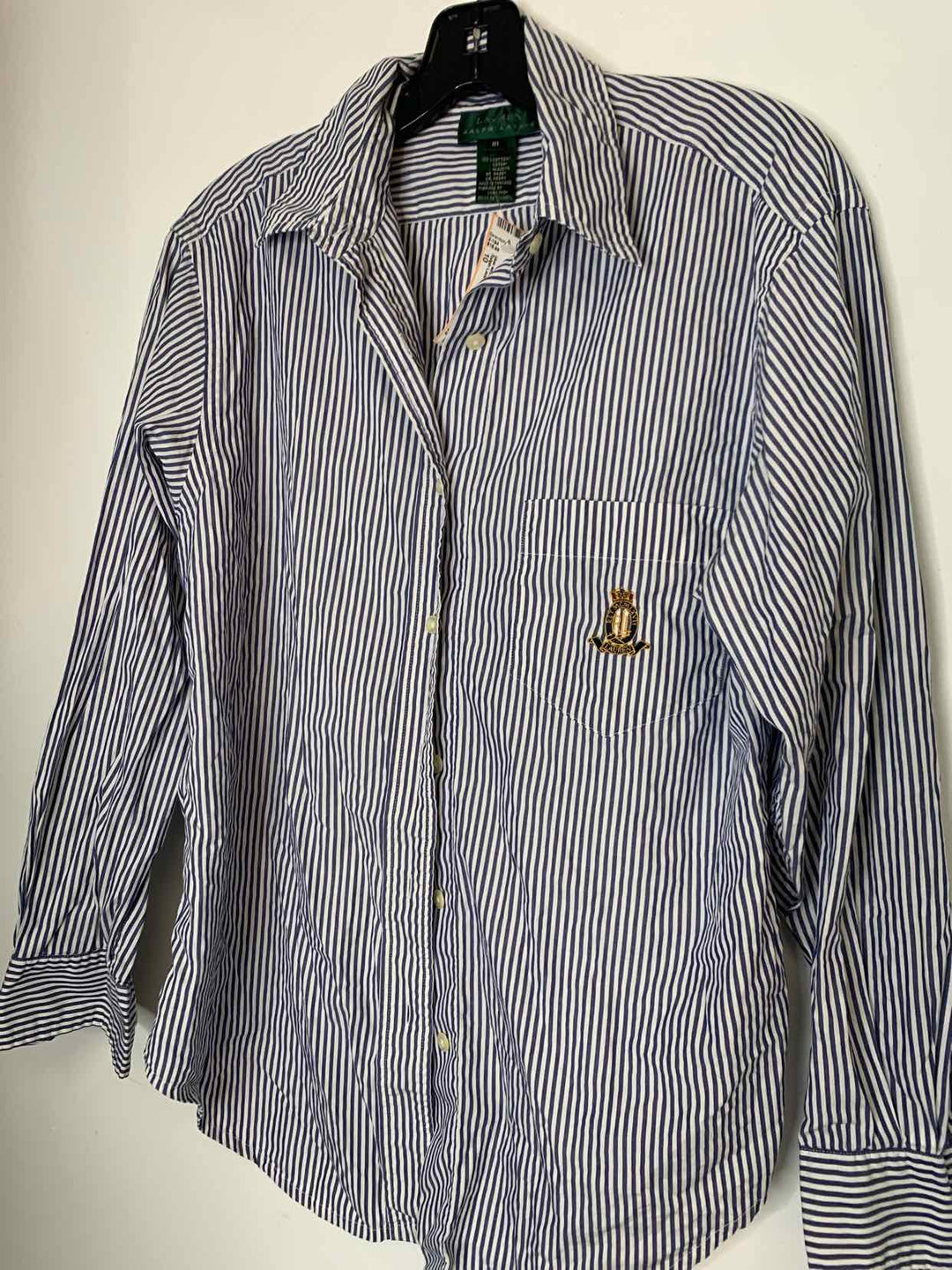 Ralph Lauren Women Size 10 striped long sleeve top