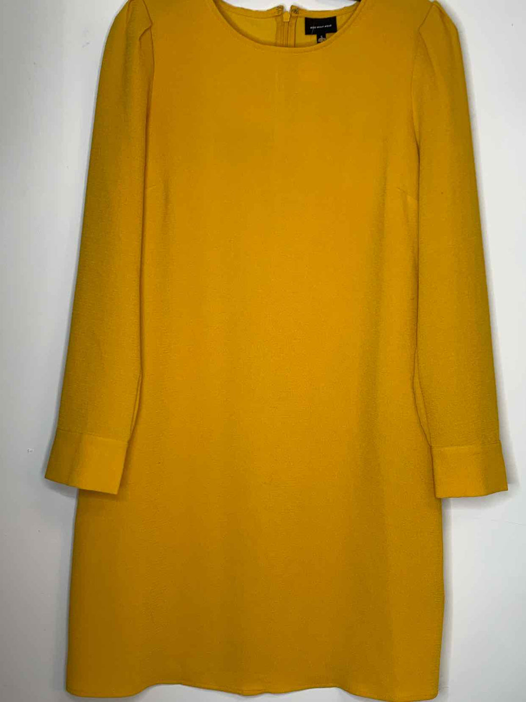 Women Size S Who What Wear Mustard long sleeve dress