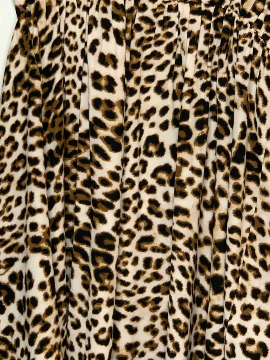Women Size M All In Favor Animal Print long sleeve dress
