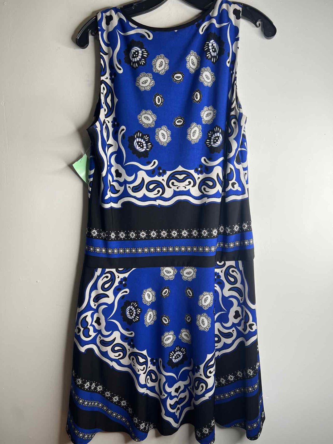 Women Size M MSK Blue sleeveless dress