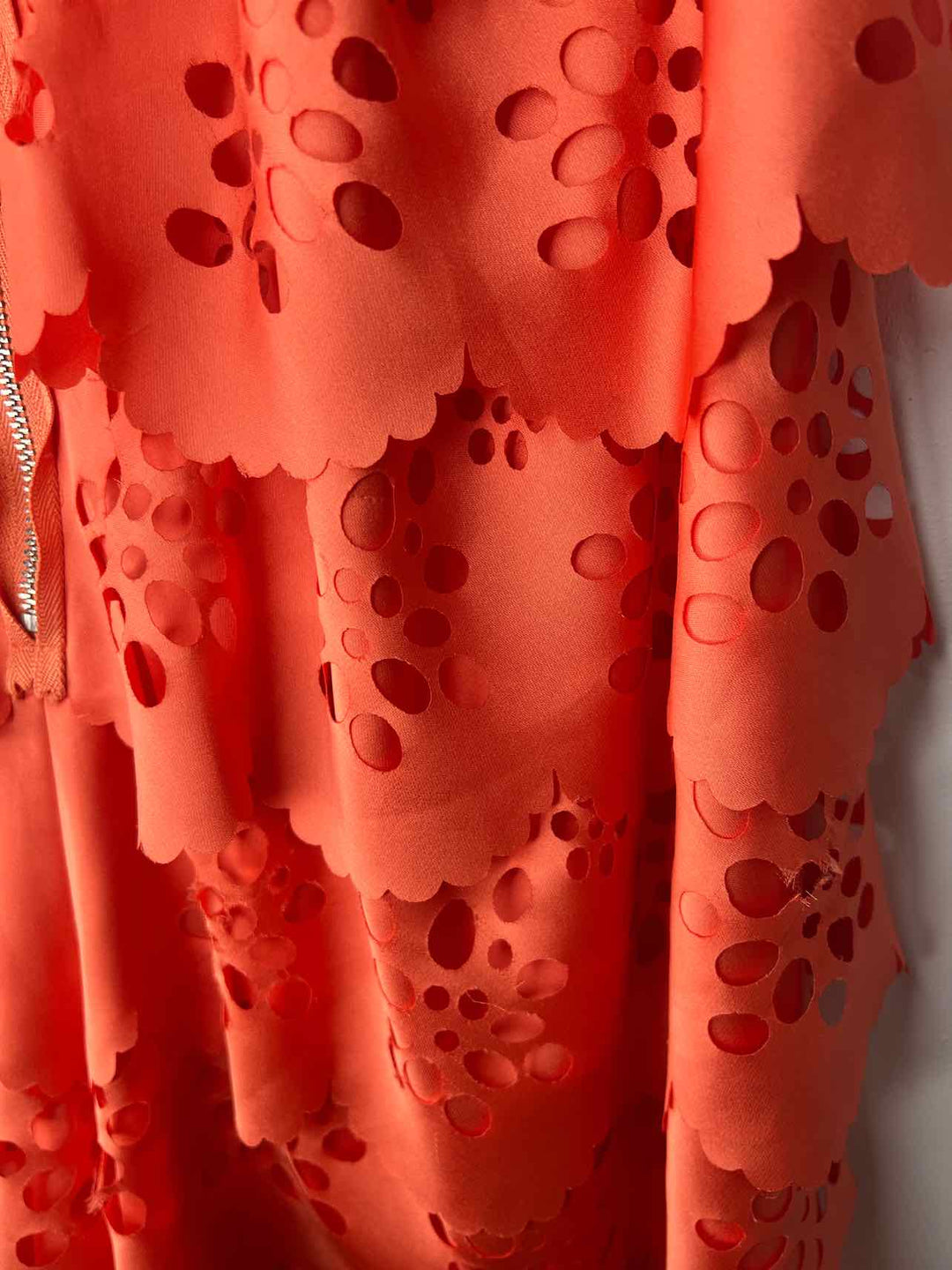 Women Size 6 Ali Ra Orange sleeveless dress