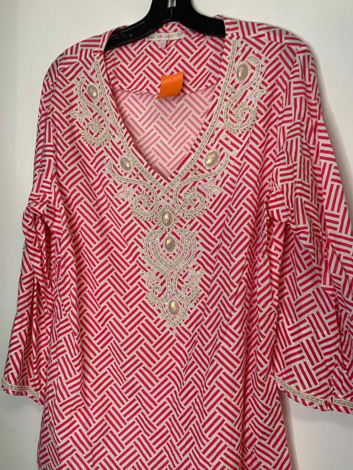 Barbara Gerwit Women Size L Hot Pink long sleeve top