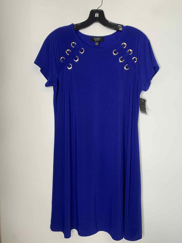 Women Size LP MSK Blue short sleeve