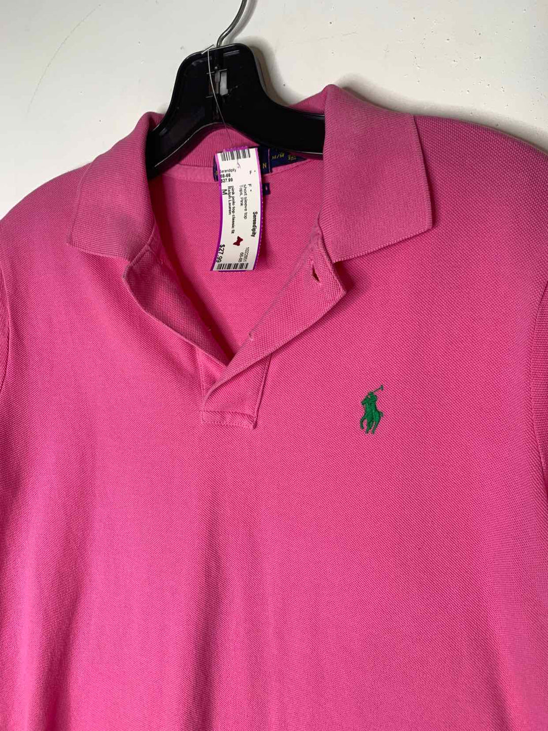 Ralph Lauren Women Size M Pink short sleeve top