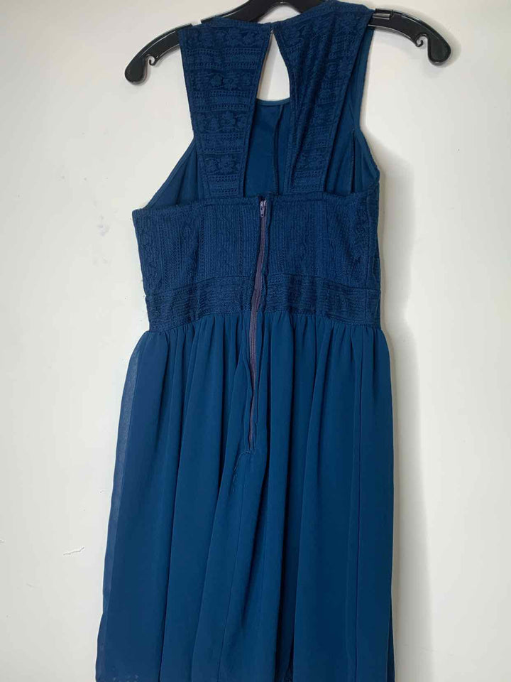 Women Size M Francescas Teal sleeveless dress