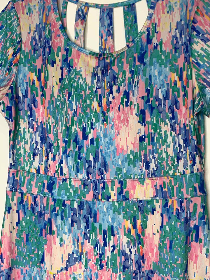 Women Size M Reel Legends Blue short sleeve