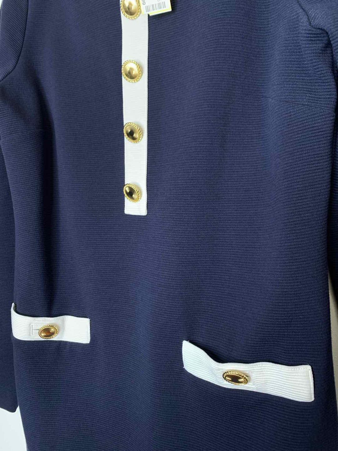 Women Size M Lilly Pulitzer Navy long sleeve dress