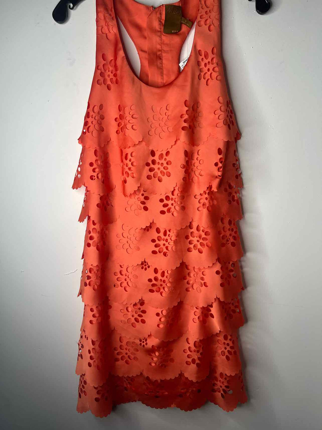 Women Size 6 Ali Ra Orange sleeveless dress