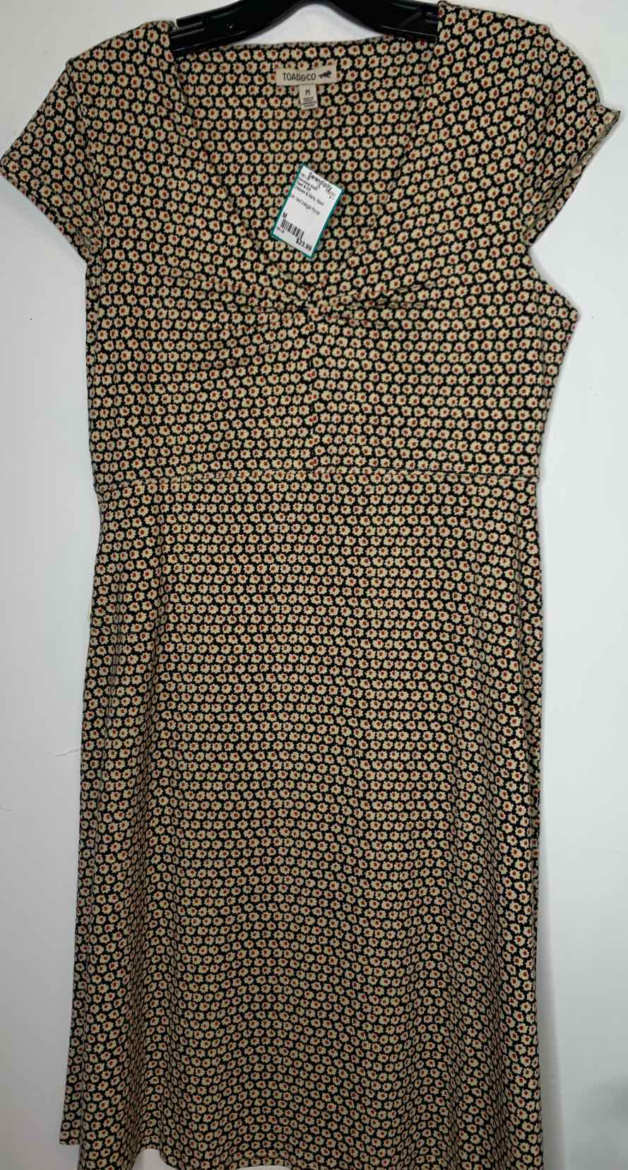 Women Size M Toad & CO Black sleeveless dress