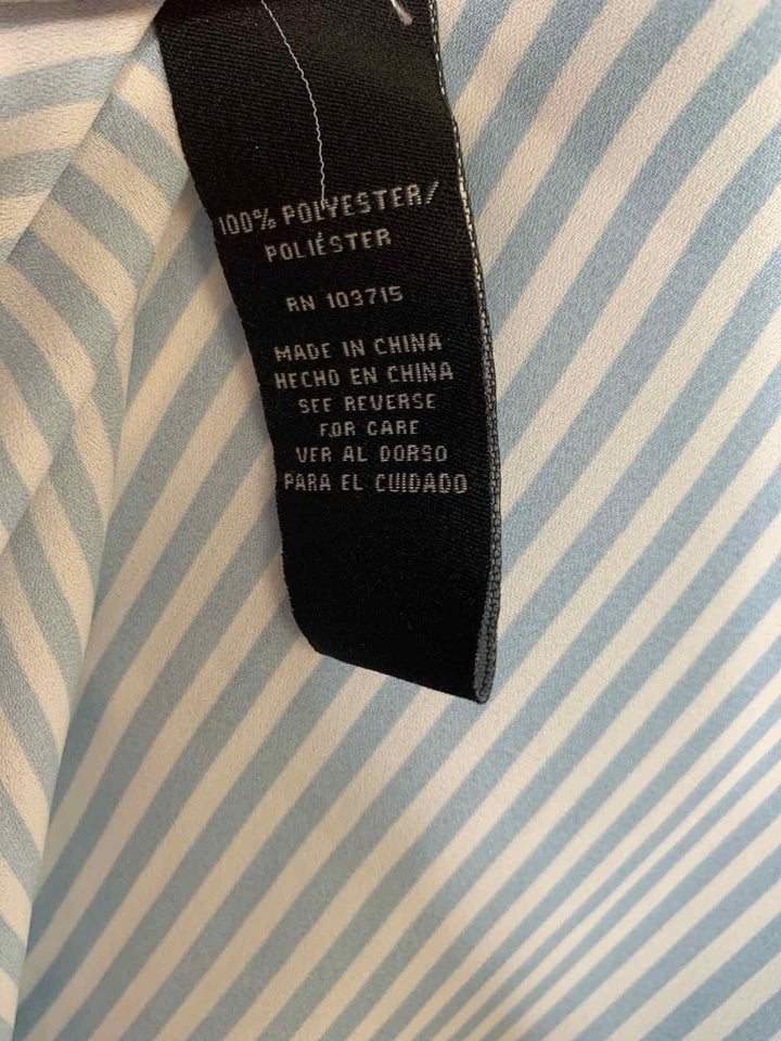 Women Size L Zac & Rachel striped long sleeve dress