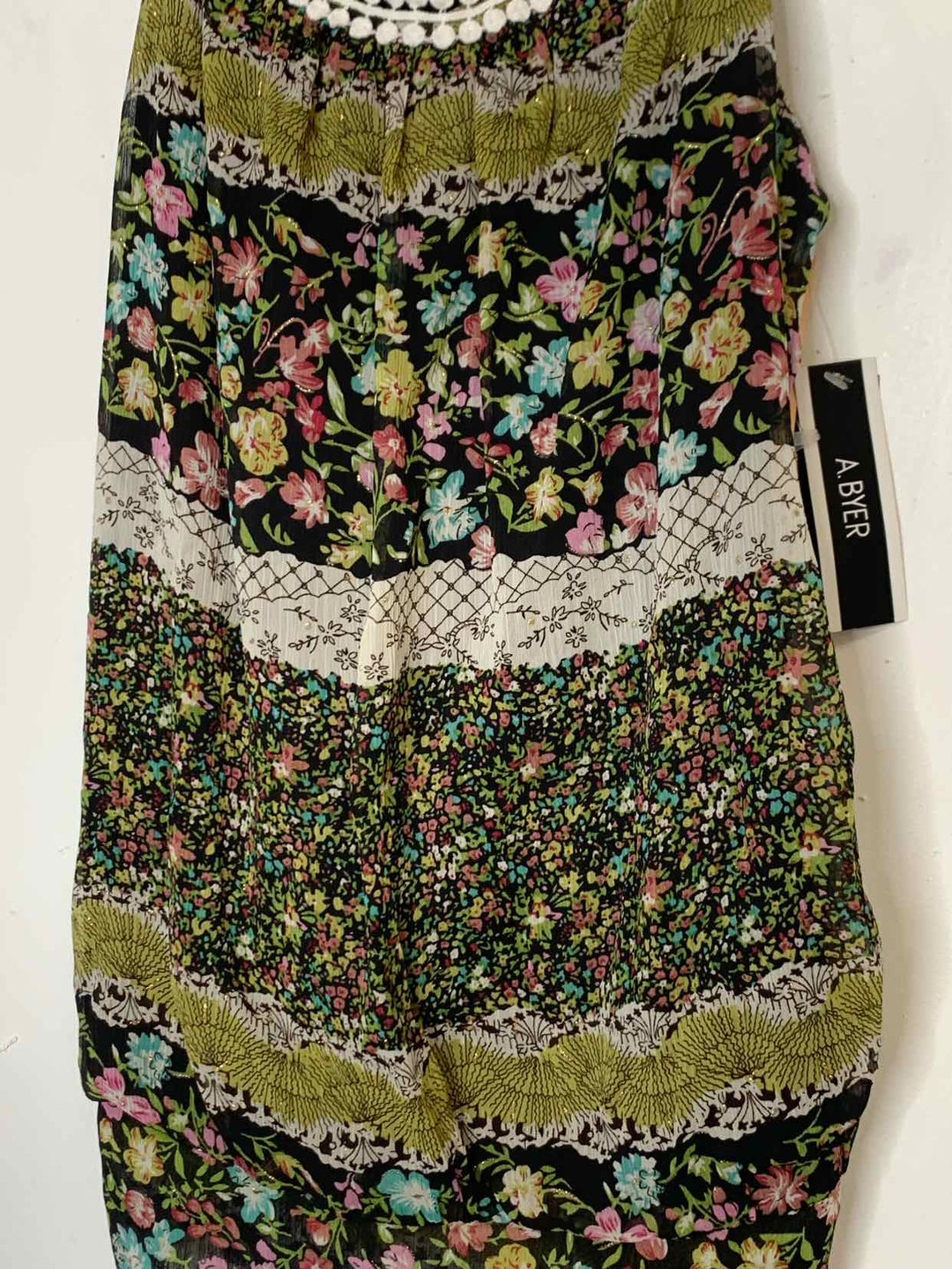 A Byer Women Size L Olive sleeveless