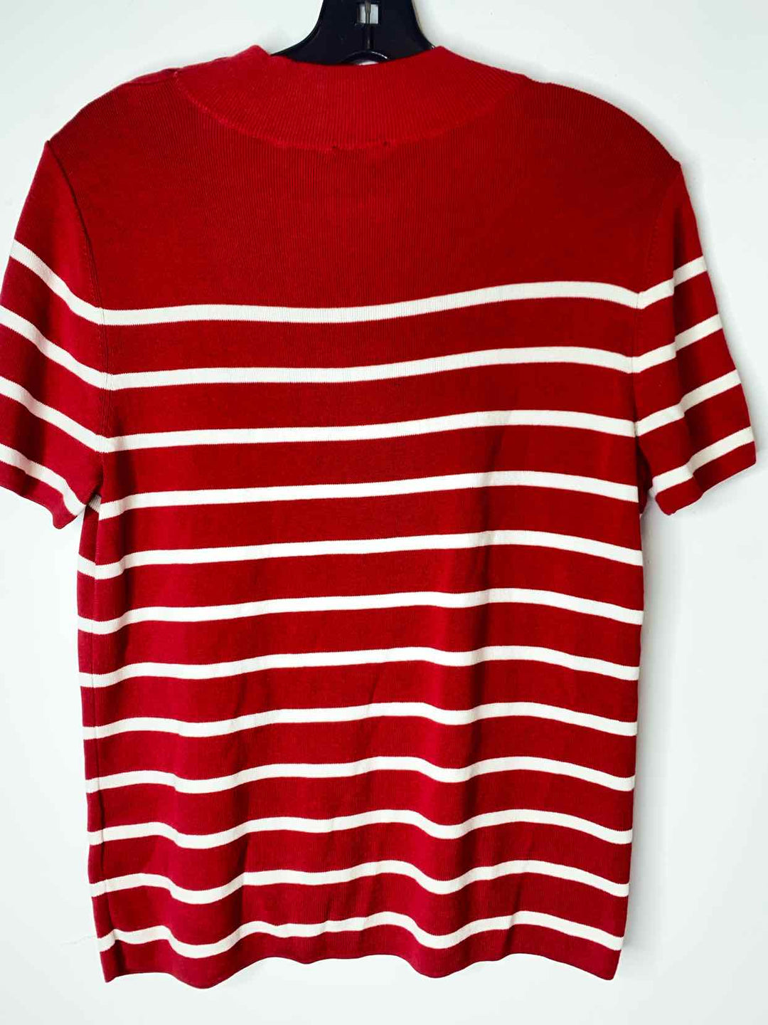 Talbots Women Size LP Red short sleeve top