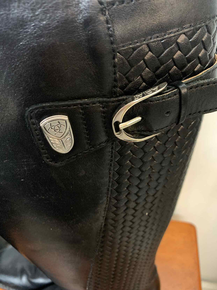 Ariat Black W Shoe Size 7 boots flat heel