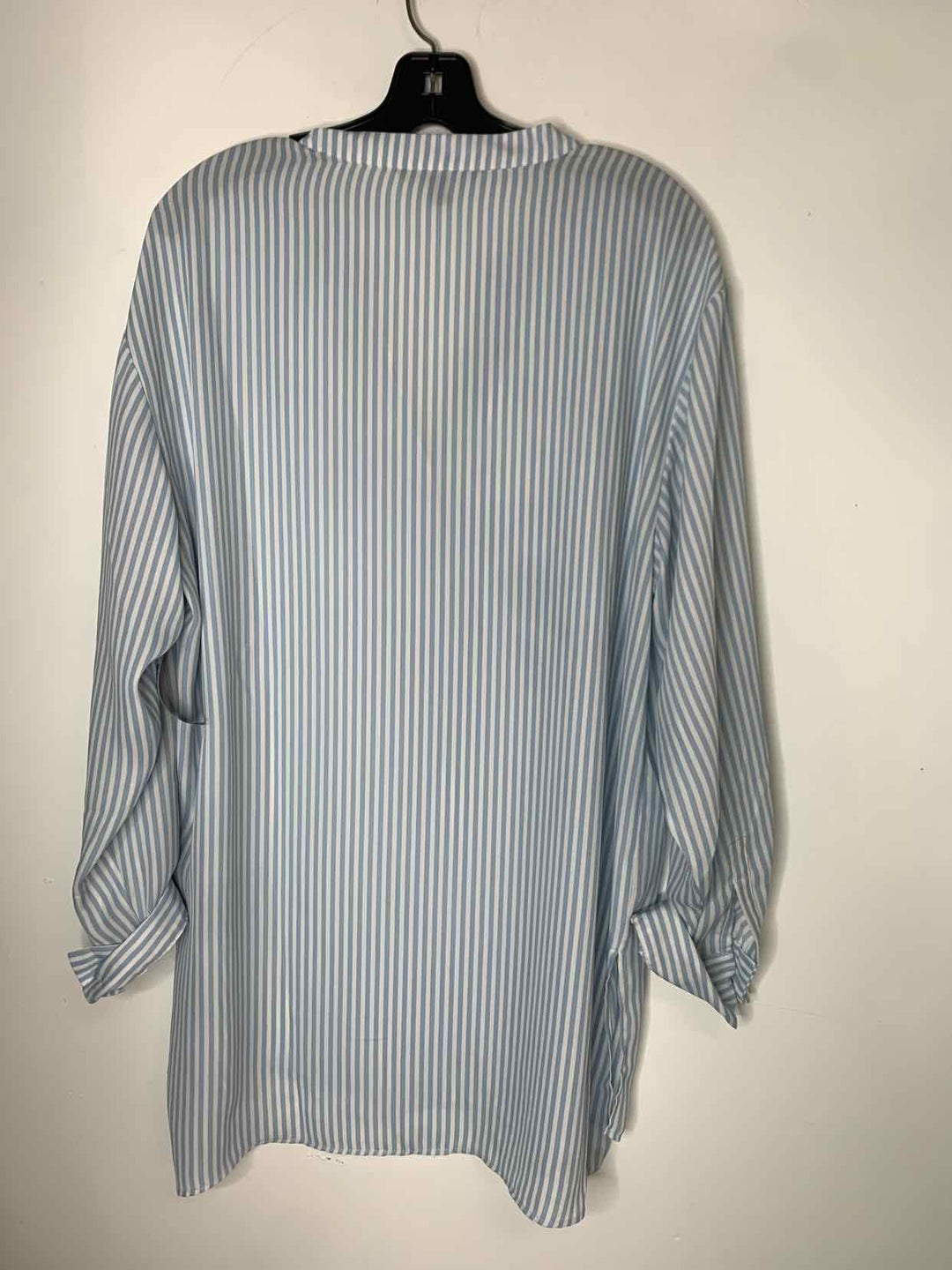 Women Size L Zac & Rachel striped long sleeve dress